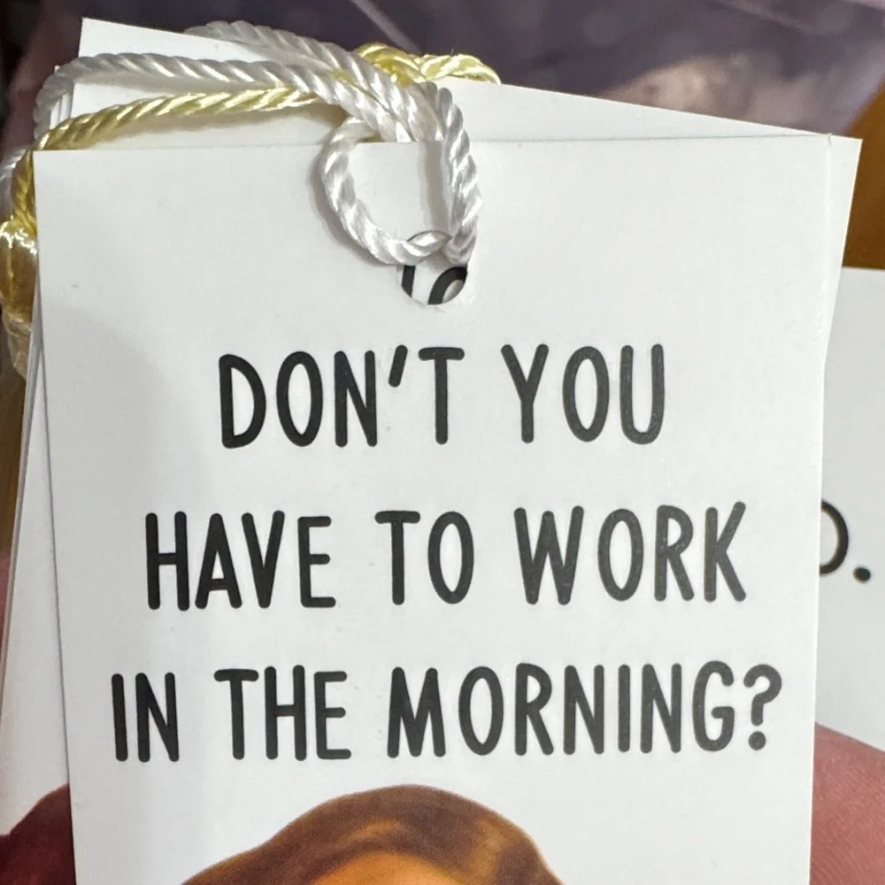 Funny Religious-Themed Tassel Bookmarks - White set of 7